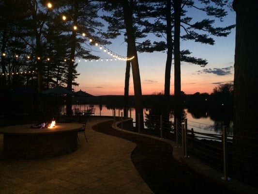 Patio at Sunset