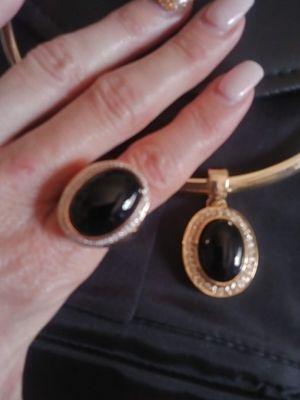 Debi at Zargon made me the matching pendant to my grandma's onyx and diamond ring.  She never disappoints. Best jewler in town!!!