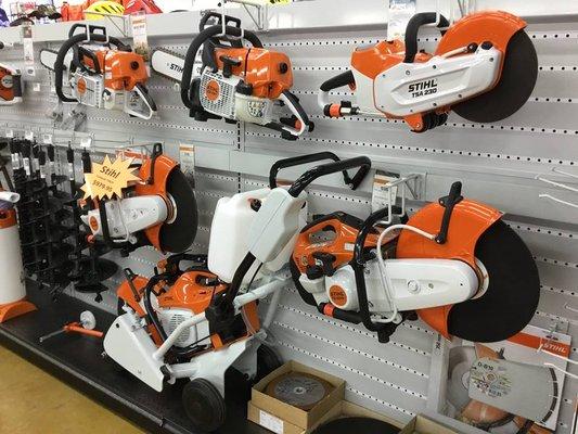 Stihl cut off saws etc.