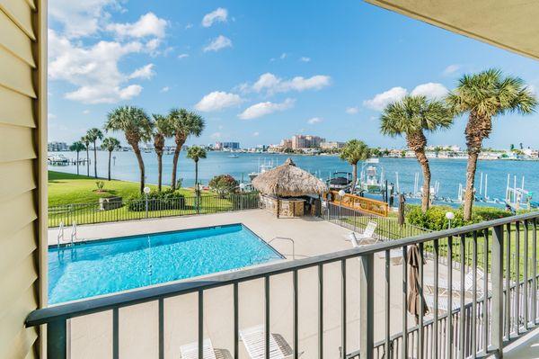 Intracoastal & Pool Views from my listing on Island Estates