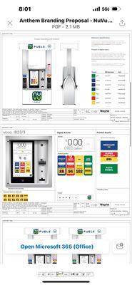 New Digital Fuel Dispensers