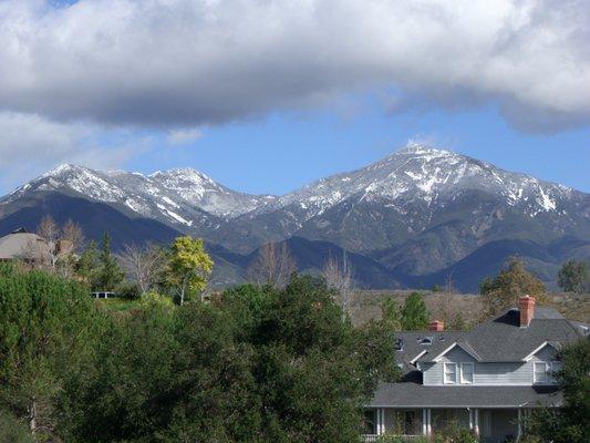 Saddleback Mountain w Snow!