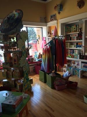 Costume and toy area