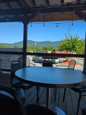 View from patio - outside seating  (Formerly Greenriver Tavern)