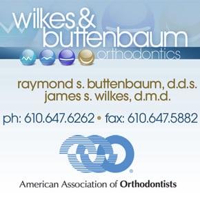 Wilkes & Buttenbaum Orthodontics logo & business card