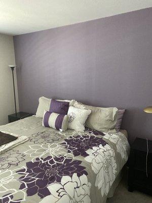 Bedroom accent wall