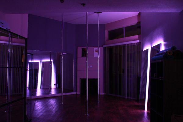 Studio has 4 Xpoles. (3) 12ft poles and (1) 8 ft pole