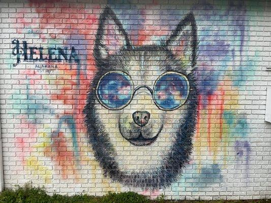 Husky Mural