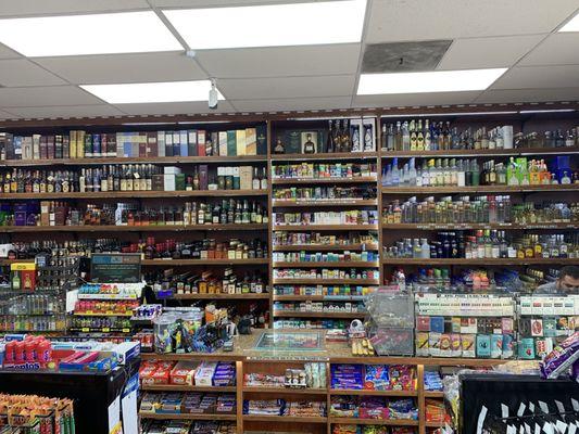 Liquor shelf