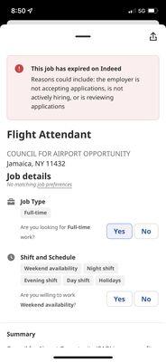 BEWARE: JOB SEEKERS SCAM AND PUT ON FALSE "FLIGHT ATTENDANT" JOB ADS ON INDEED ALL OVER IN THE UNITED STATES! REPORT