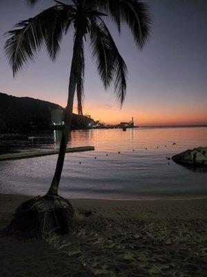 Beautiful view of Ocho Rios, Jamaica at night!!