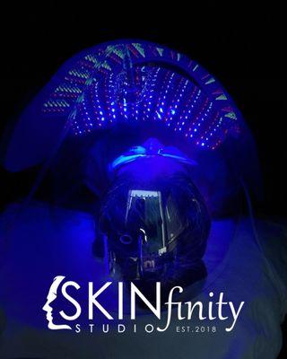 Glass Facial with Celluma Blue Light Therapy