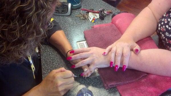 Treat your self to a manicure or a pedicure ~ let us pamper you for the day! You deserve it! We also have gift cards.