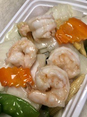 Shrimp with Chinese Vegetables