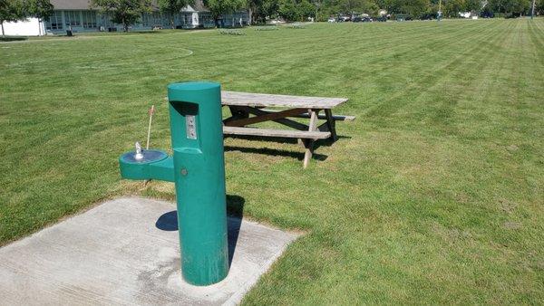 Picnic Area & Drinking Fountain w/ Bottle Filler