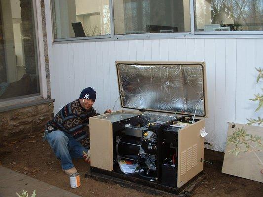 Generator installation