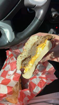 Steak Egg & Cheese Sandwich