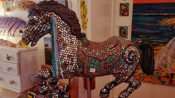 Mosaic Pony by Julie Moye