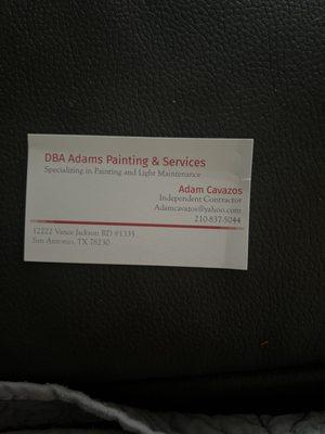 Dba Adams Painting & Services