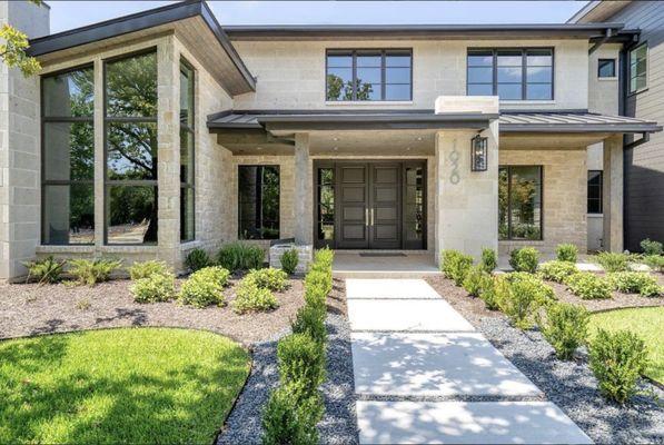 Airy & contemporary, this new construction home in needed windows and doors that would match its modern aesthetic and let in all that light.