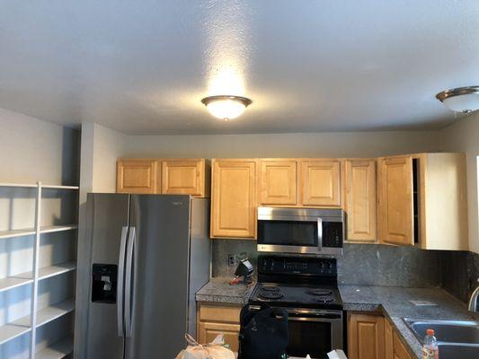 Complete interior painting walls, ceiling ,doors and trim in Thornton