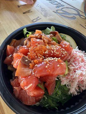 Ocean poke bowl - $15