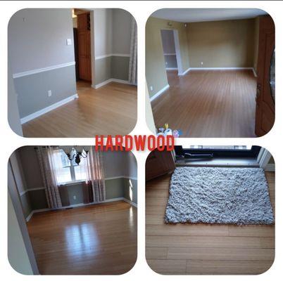 Hardwood cleanings