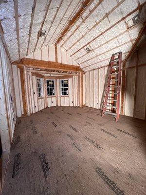 Spray Foam insulation