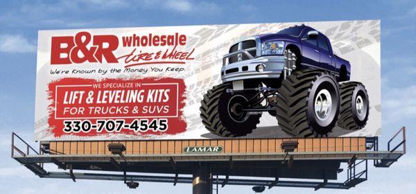 We install level and lift Kits in house on all trucks!