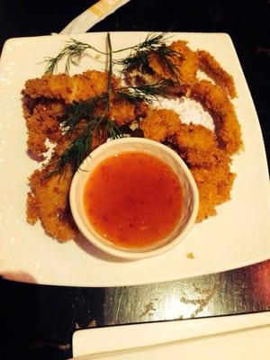 Fried soft shell crab