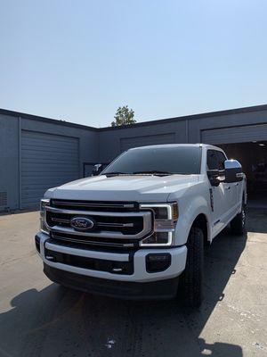 Ceramic Coated Ford Truck