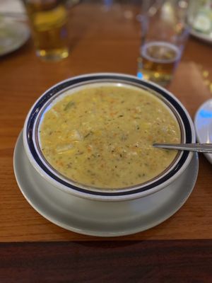 Shrimp corn chowder again bc it's soooo good