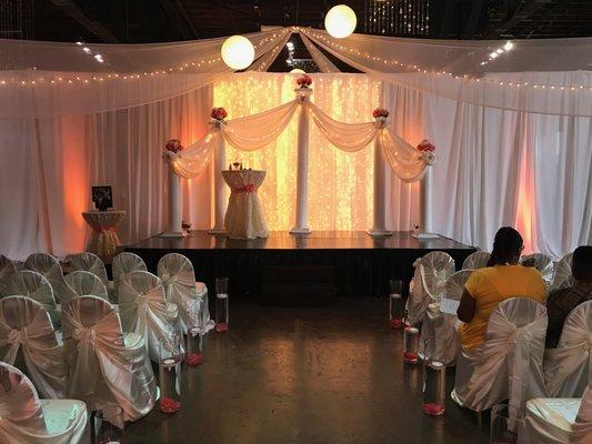 Wedding Ceremony at The Depot