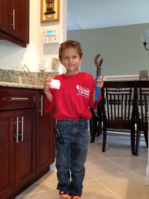 Next generation plumber.