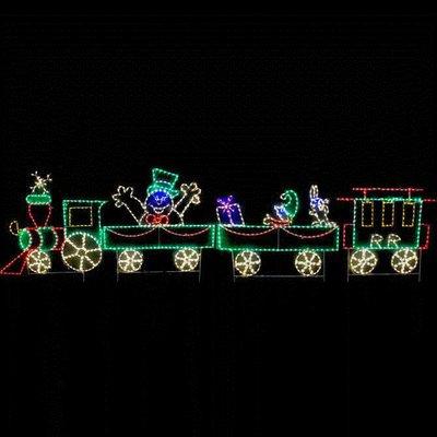 Frosty Animated Train