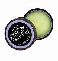 CBD For Life Lavender Rub 120mg CBD, Menthol and essential oils in a soothing balm