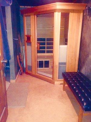 Infrared sauna