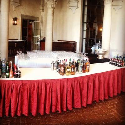 A Double Bartender Package for Large events 200-350 guest