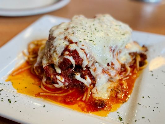 Veal & Eggplant Parmesan