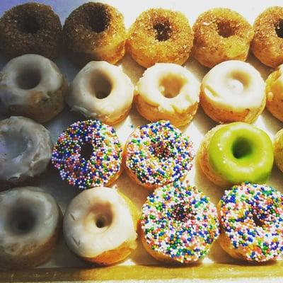 Vegan gluten free doughnuts. Non-Gmo perfect for birthdays and any events.