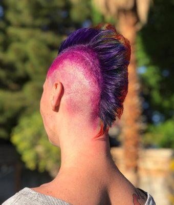 Rainbow Mohawk