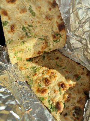 Garlic naan