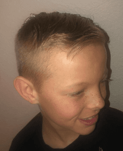 Boys Hair cut!