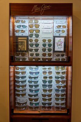 Our large and constantly updated collection of Maui Jim sunglasses.