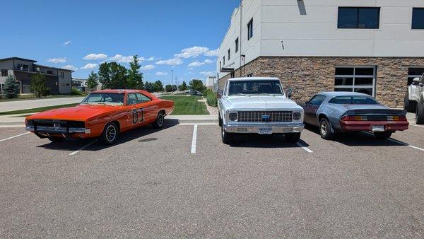 Cool cars at Ron Jones Garage