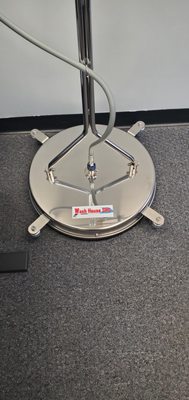 21 inch stainless surface cleaner