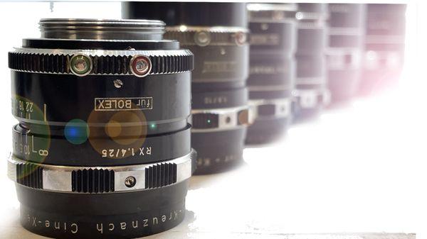 OSC's Schneider RX Primes for Bolex Camera are unique look with amazing optics. Rental ready now Digital Bolex D16