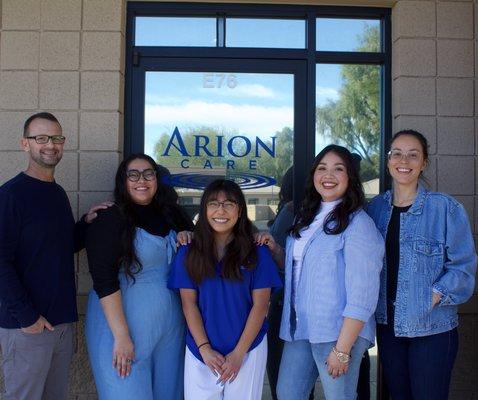 Arrowhead Ranch ABA Therapy Center group photo of our amazing staff