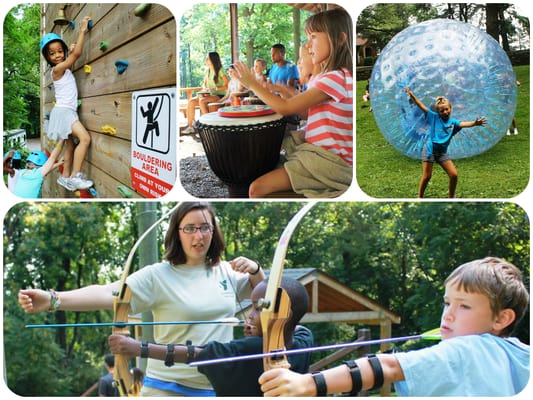 At Bynden Wood Day Camp we create a schedule for your campers that allows them to try a little bit of everything!