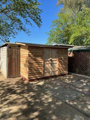 CUSTOM SHED BUILD